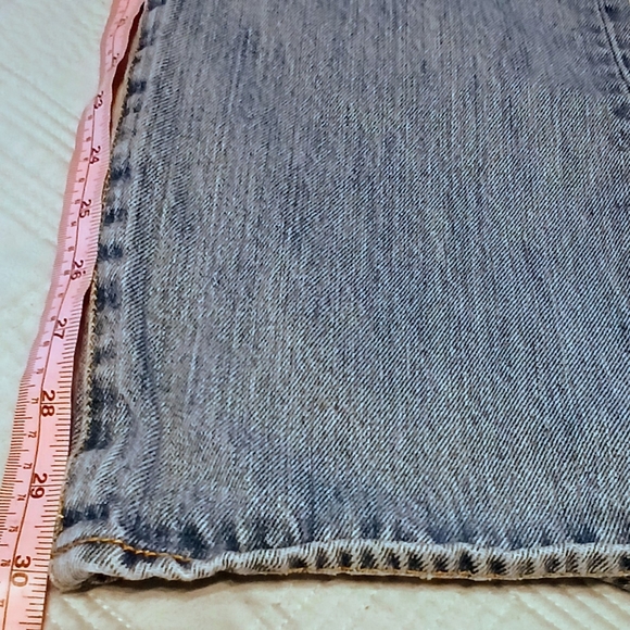 Men's Vintage Levi's '93 501 34x32 Button Front Red Tab Lt. Wash Denim Jeans EUC - Picture 9 of 16